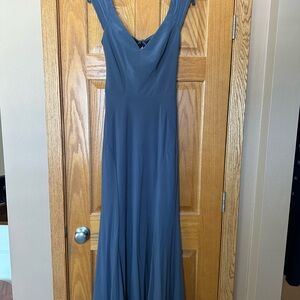 Elegant Blue Evening Gown